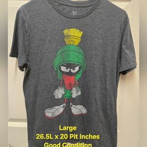 Graphic Shirt Marvin the Martian Looney Tunes Men Large